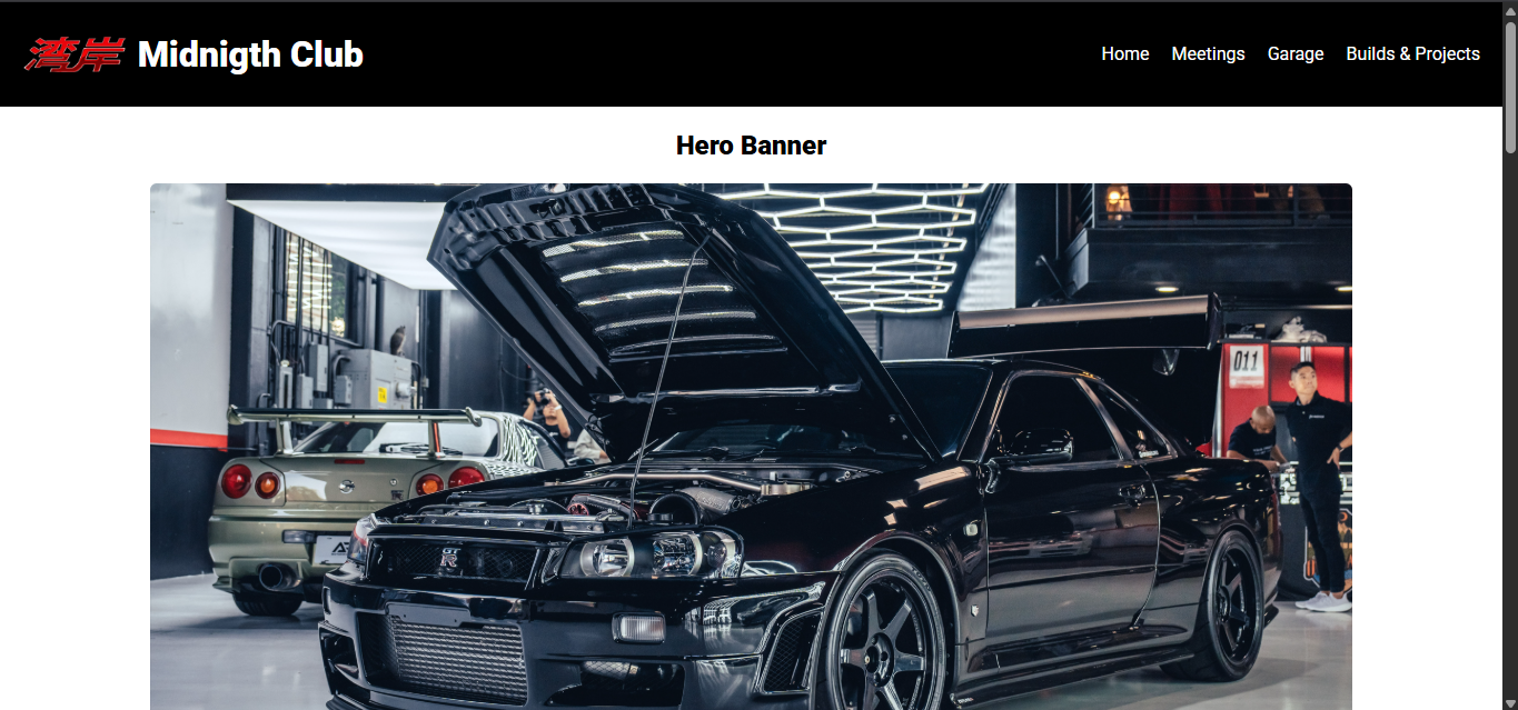 Screenshot of Midnight Club game screen